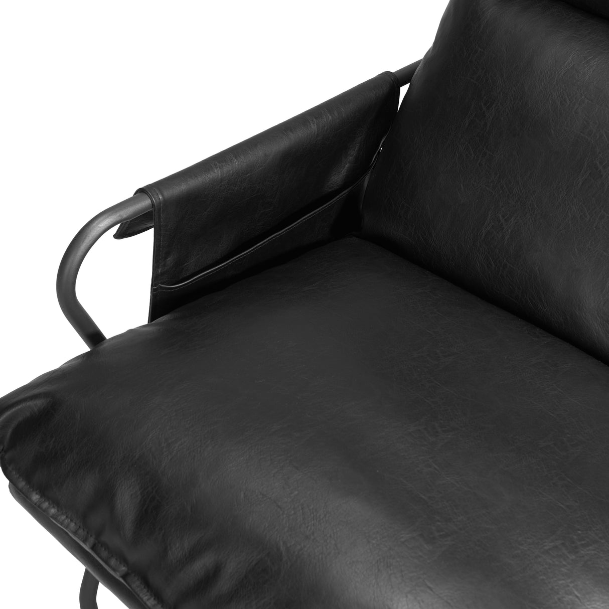 Halaus Black Accent Chair by Zuomod at Eve Furniture