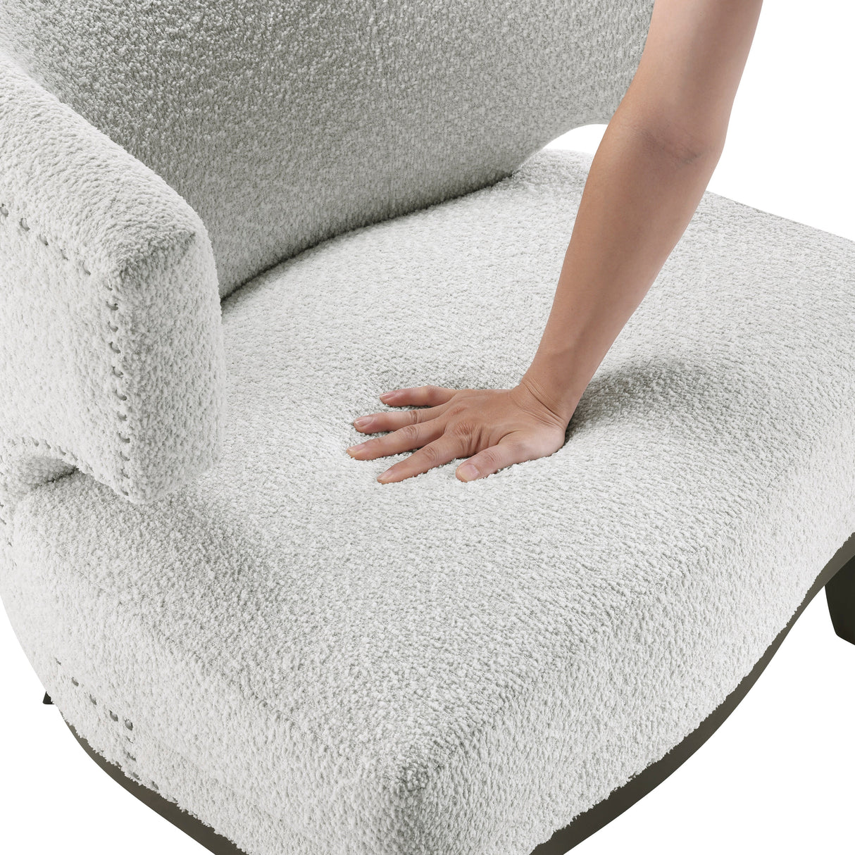 Halden Gray Accent Chair by Homelegance at Eve Furniture