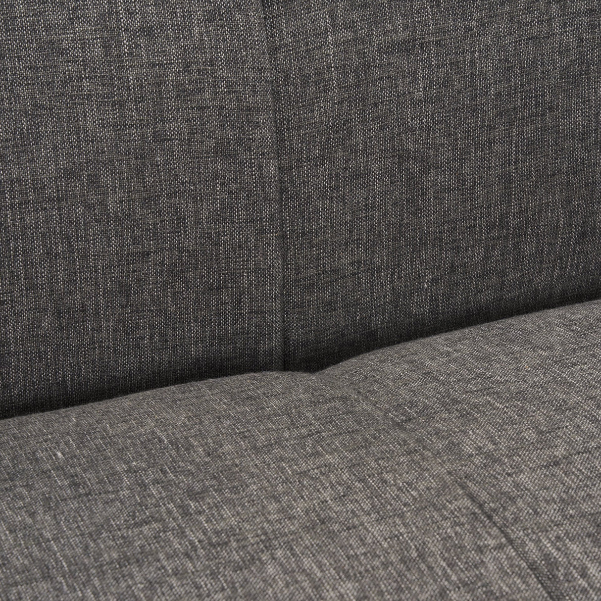 Hale Sofa W/ Medium Brown Wood and Gray Fabric by Mercana at Eve Furniture