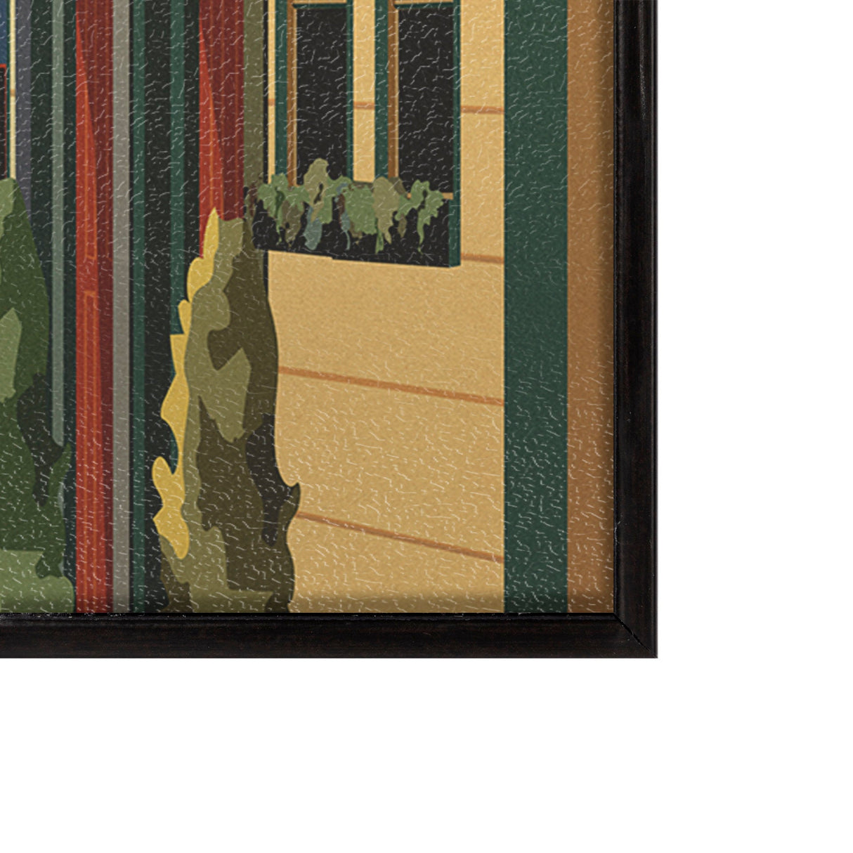 Halifax Go Canada (SM) by Mercana Studio a Hand Embellished Decograph Framed Art Print by Mercana at Eve Furniture