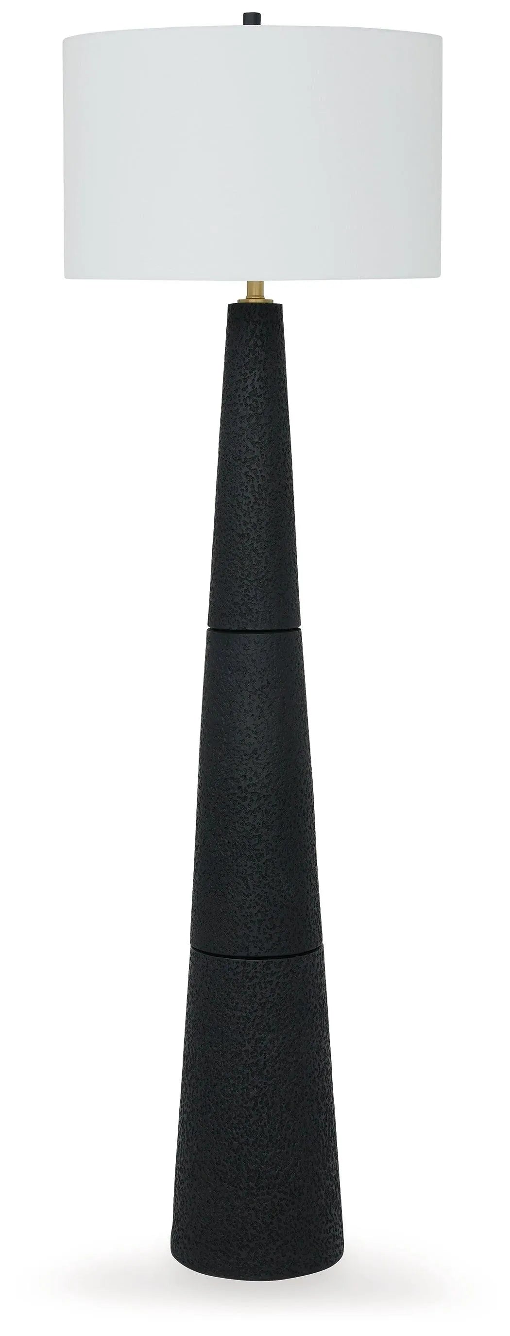 Hallburg Black Floor Lamp by Ashley at Eve Furniture