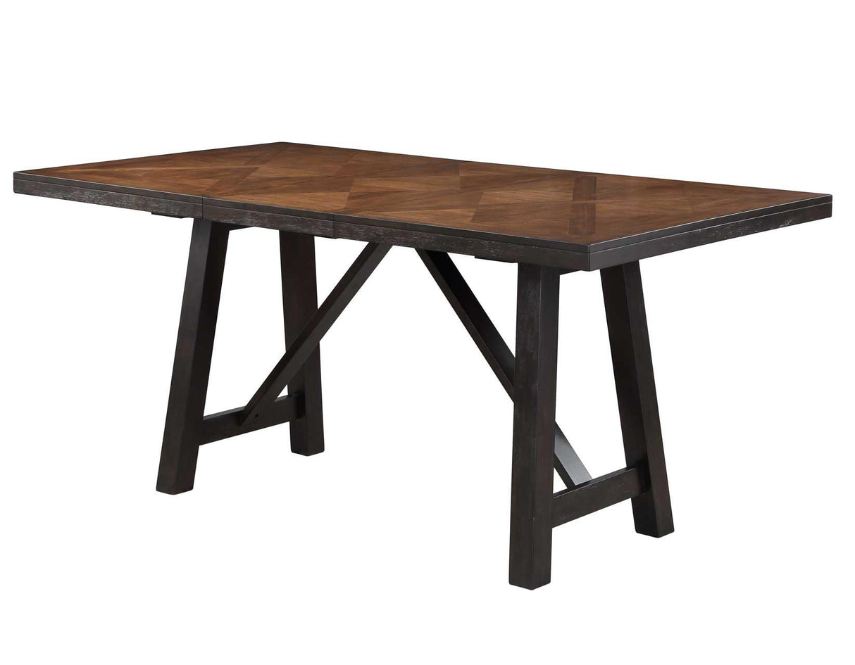 Halle 60-78-inch Counter Table w/18-inch Leaf by Steve Silver at Eve Furniture