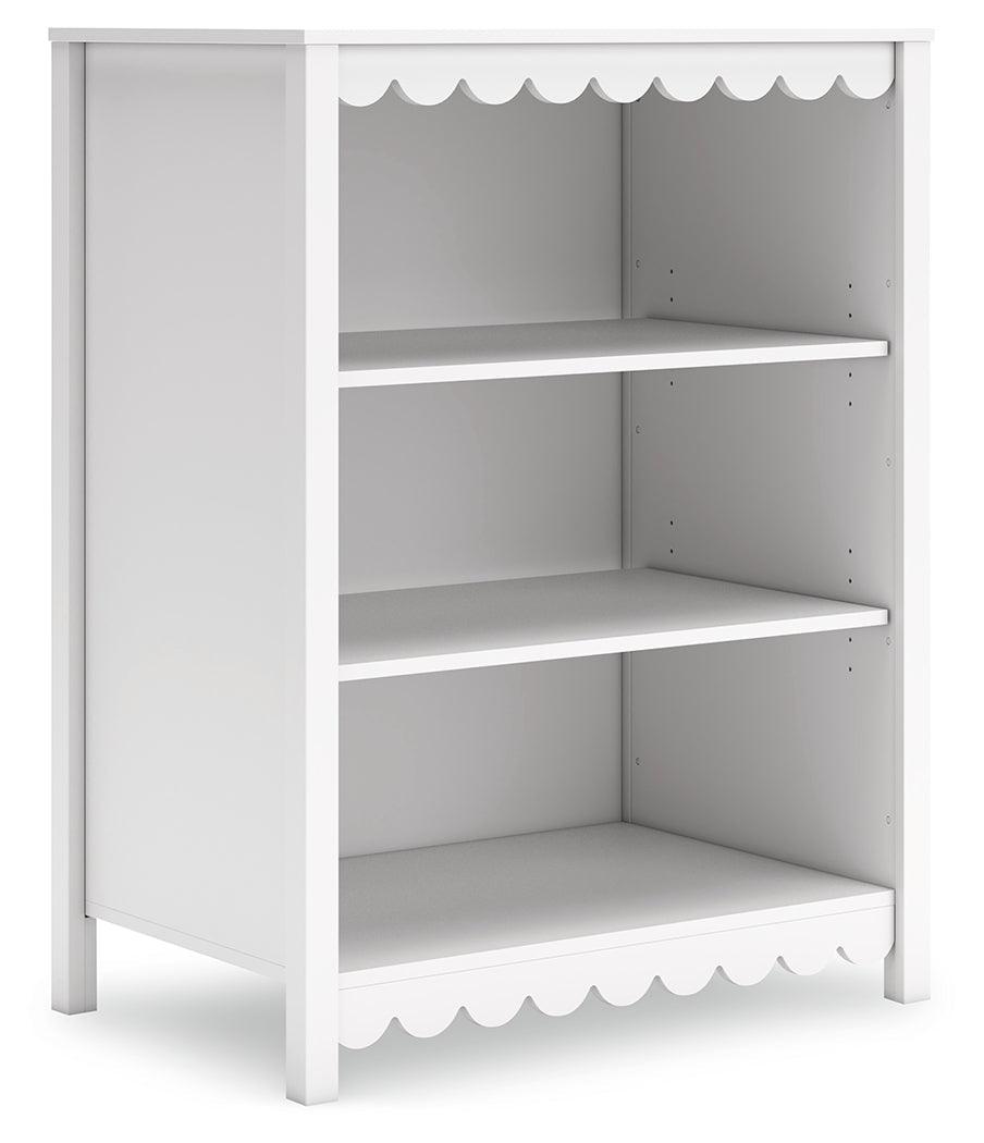 Hallityn White Bookcase by Ashley at Eve Furniture