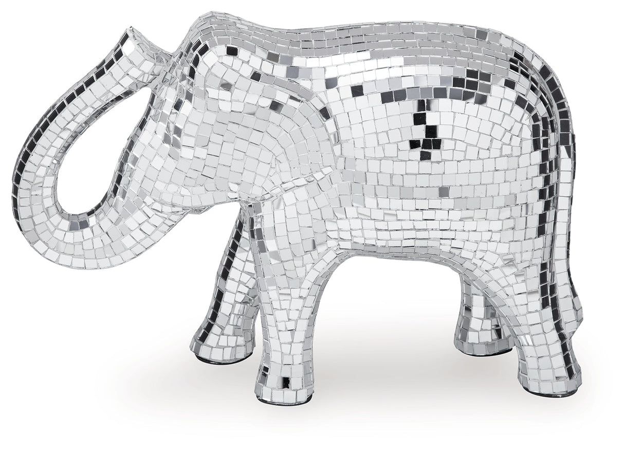 Hallmont Silver Finish Sculpture by ASHLEY FURNITURE at Eve Furniture