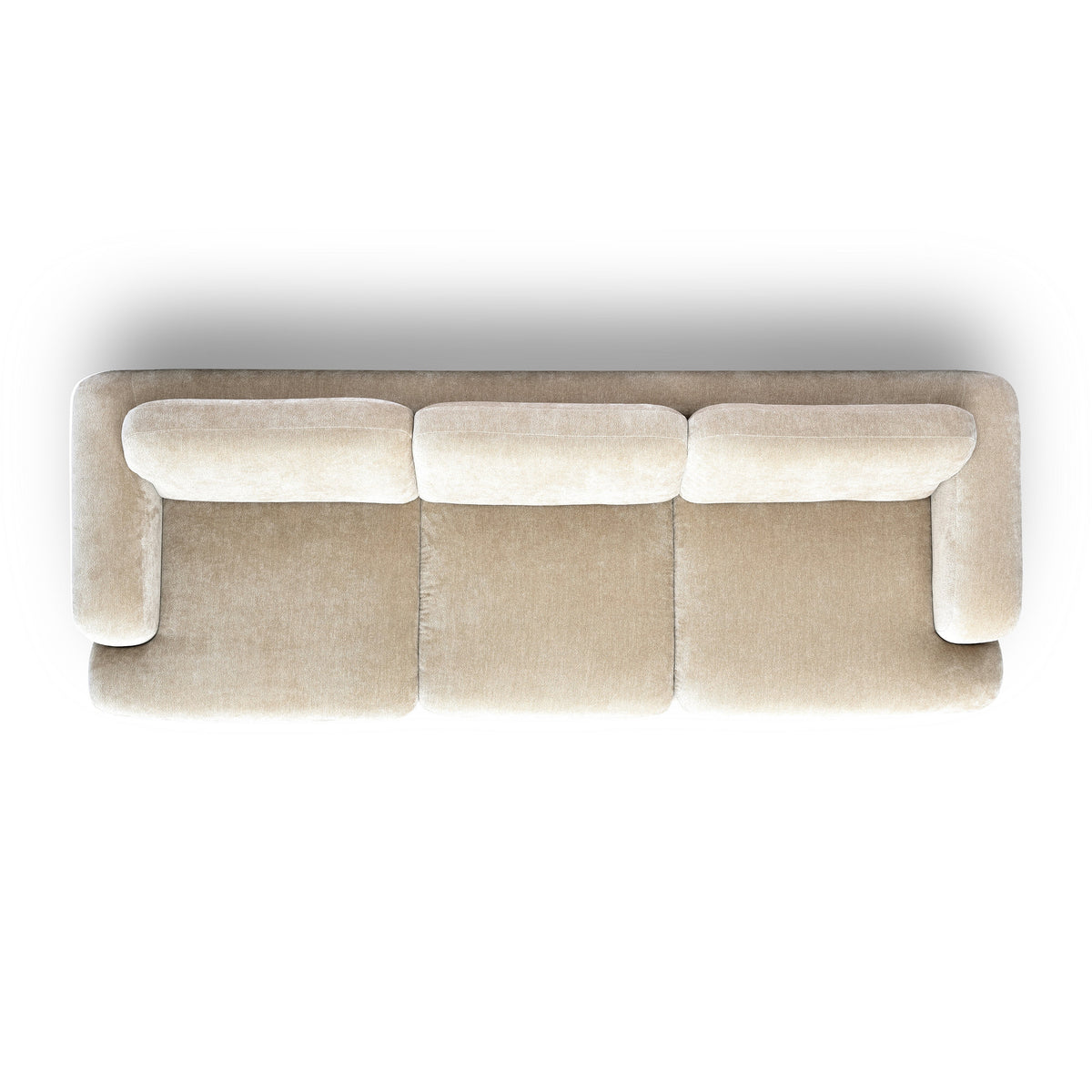 Halsey 102" Textured Fabric Sofa by TOV Furniture at Eve Furniture