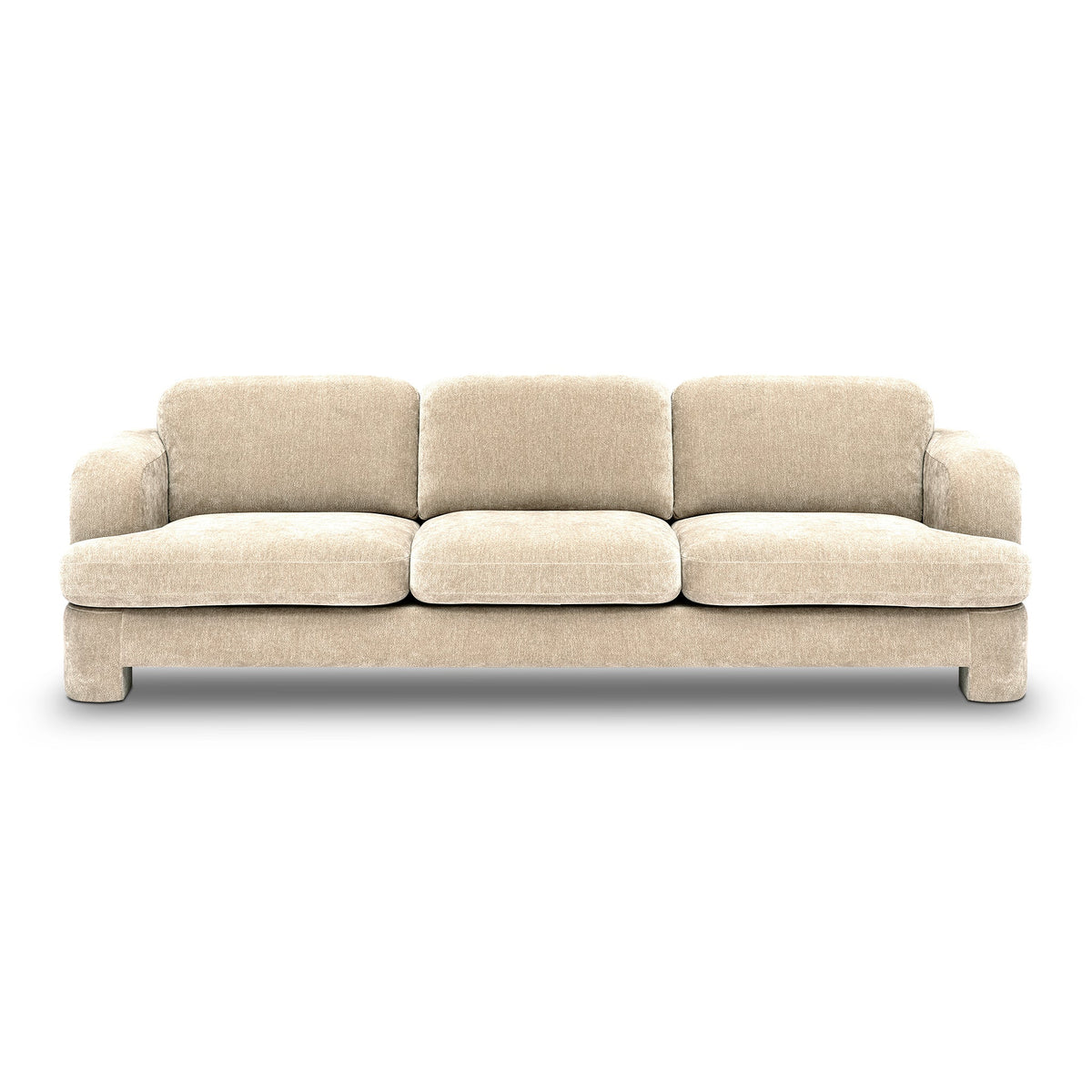 Halsey 102" Textured Fabric Sofa by TOV Furniture at Eve Furniture