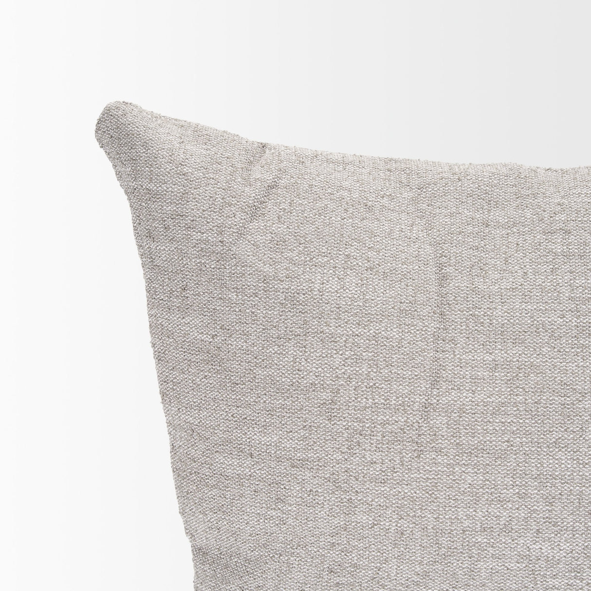 Halston Arm Pillow Light Gray Performance Fabric by Mercana at Eve Furniture