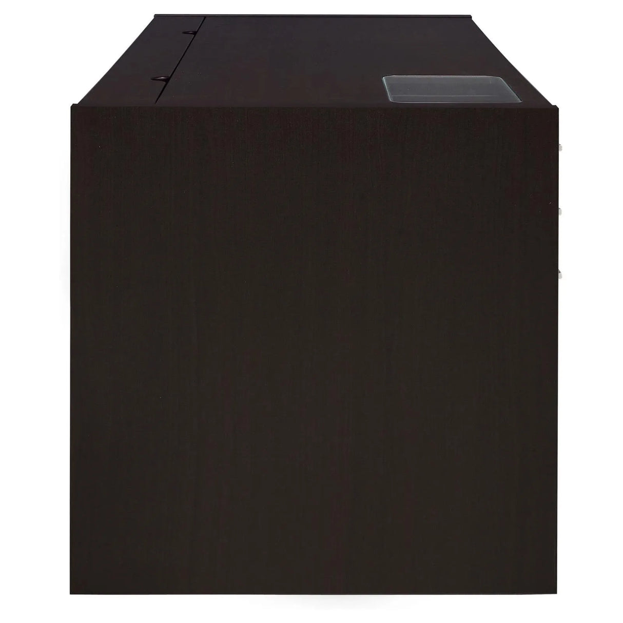 Halston Cappuccino 3-Drawer Connect-it Office Desk by Coaster at Eve Furniture