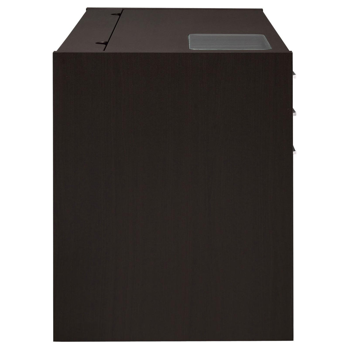 Halston Cappuccino Rectangular Connect-it Office Desk by Coaster at Eve Furniture