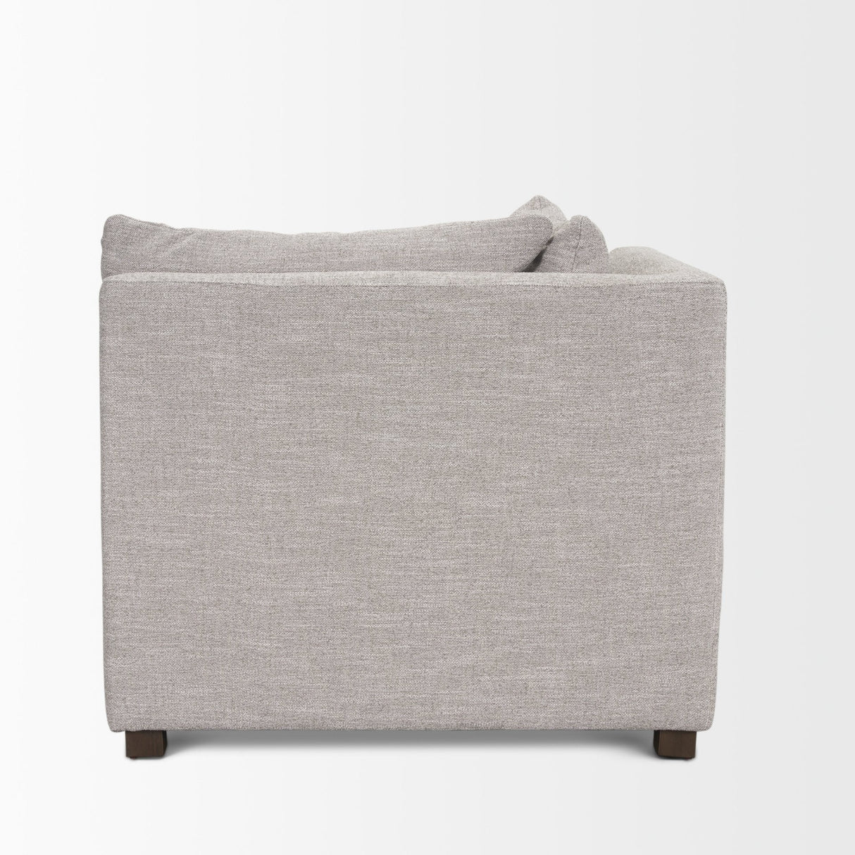 Halston Corner Light Grey Performance Fabric by Mercana at Eve Furniture