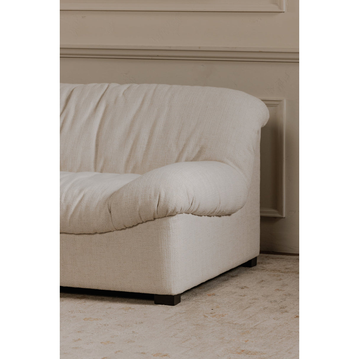Halston Flecked Oat Sofa by Moe's Home at Eve Furniture