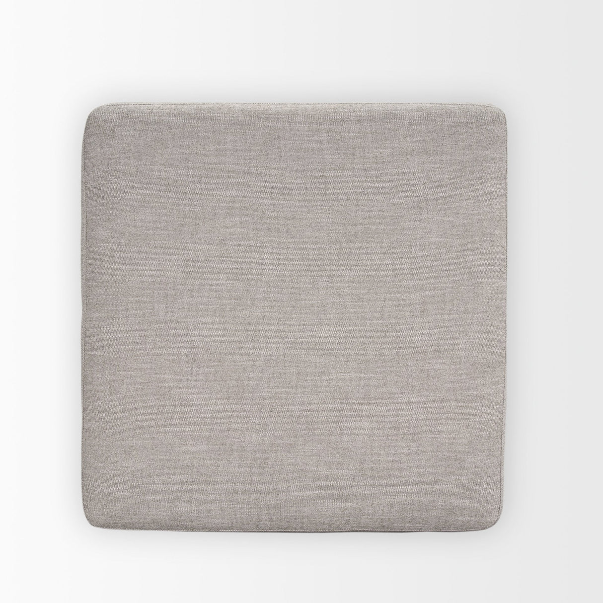 Halston Large Ottoman Light Gray Performance Fabric by Mercana at Eve Furniture