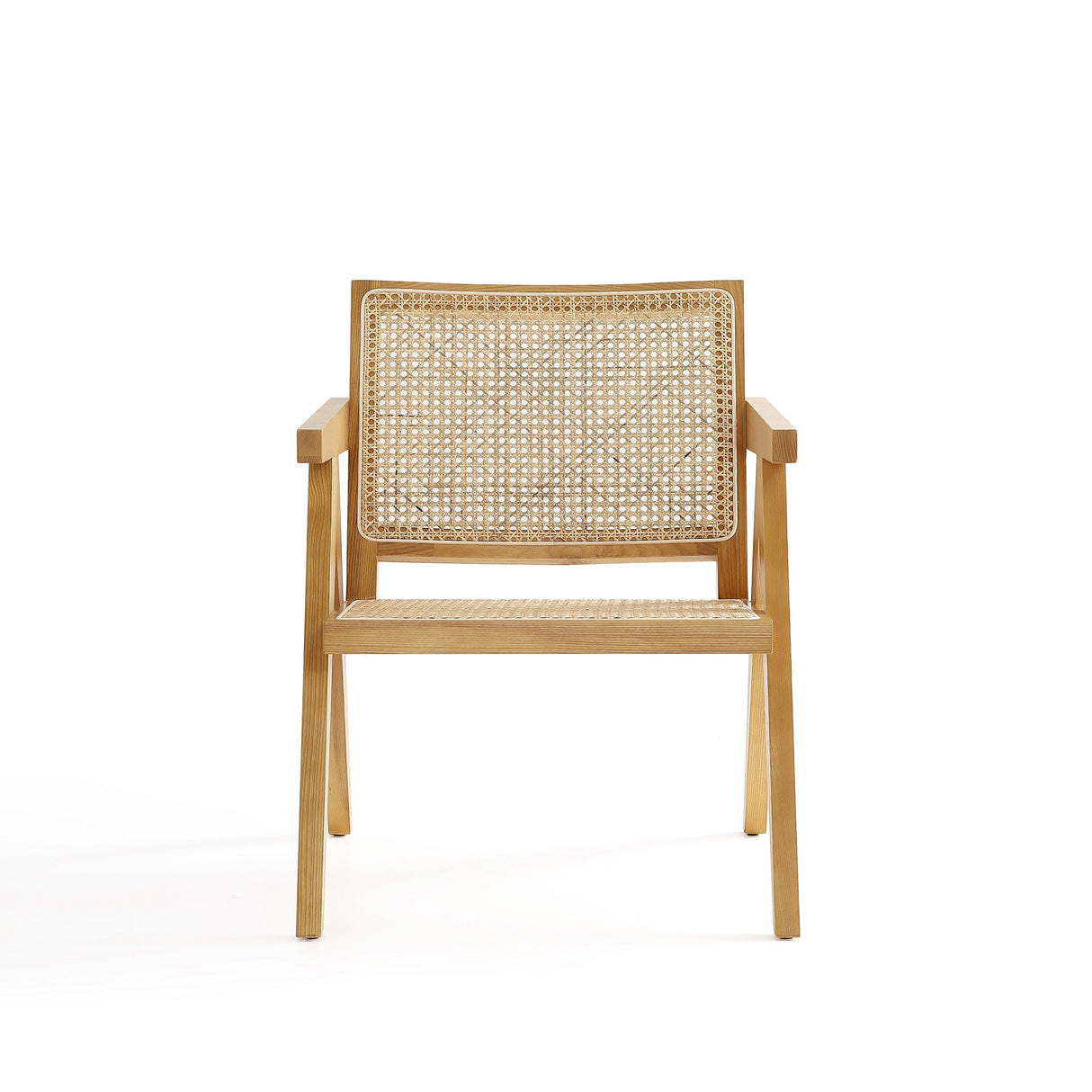 Hamlet Accent Chair in Nature Cane (set of 2) by Manhattan Comfort at Eve Furniture