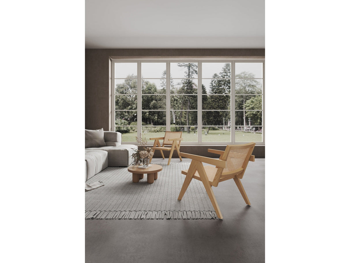 Hamlet Accent Chair in Nature Cane (set of 2) by Manhattan Comfort at Eve Furniture