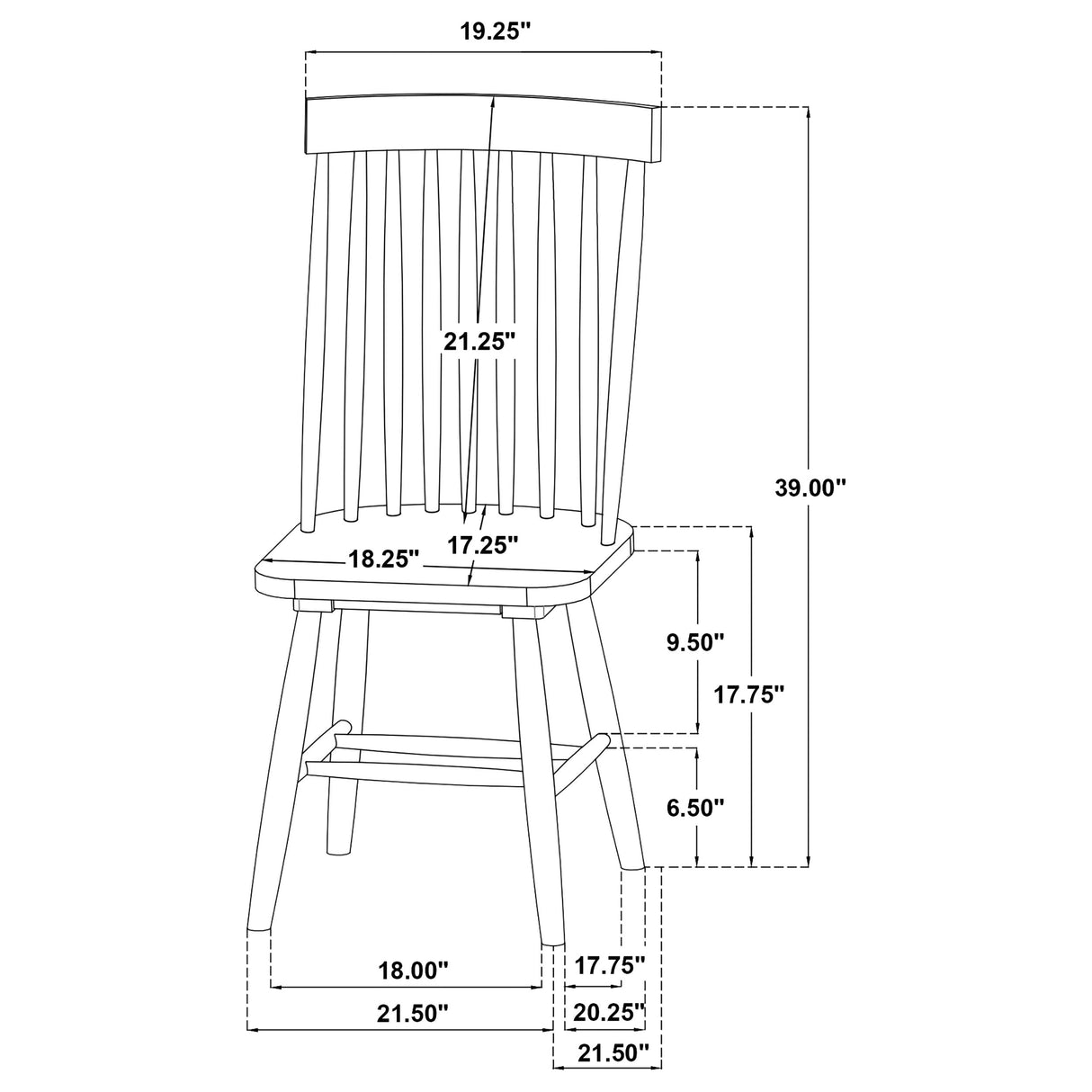 Hamlyn Black 5-piece Round Wood Dining Set by Coaster at Eve Furniture