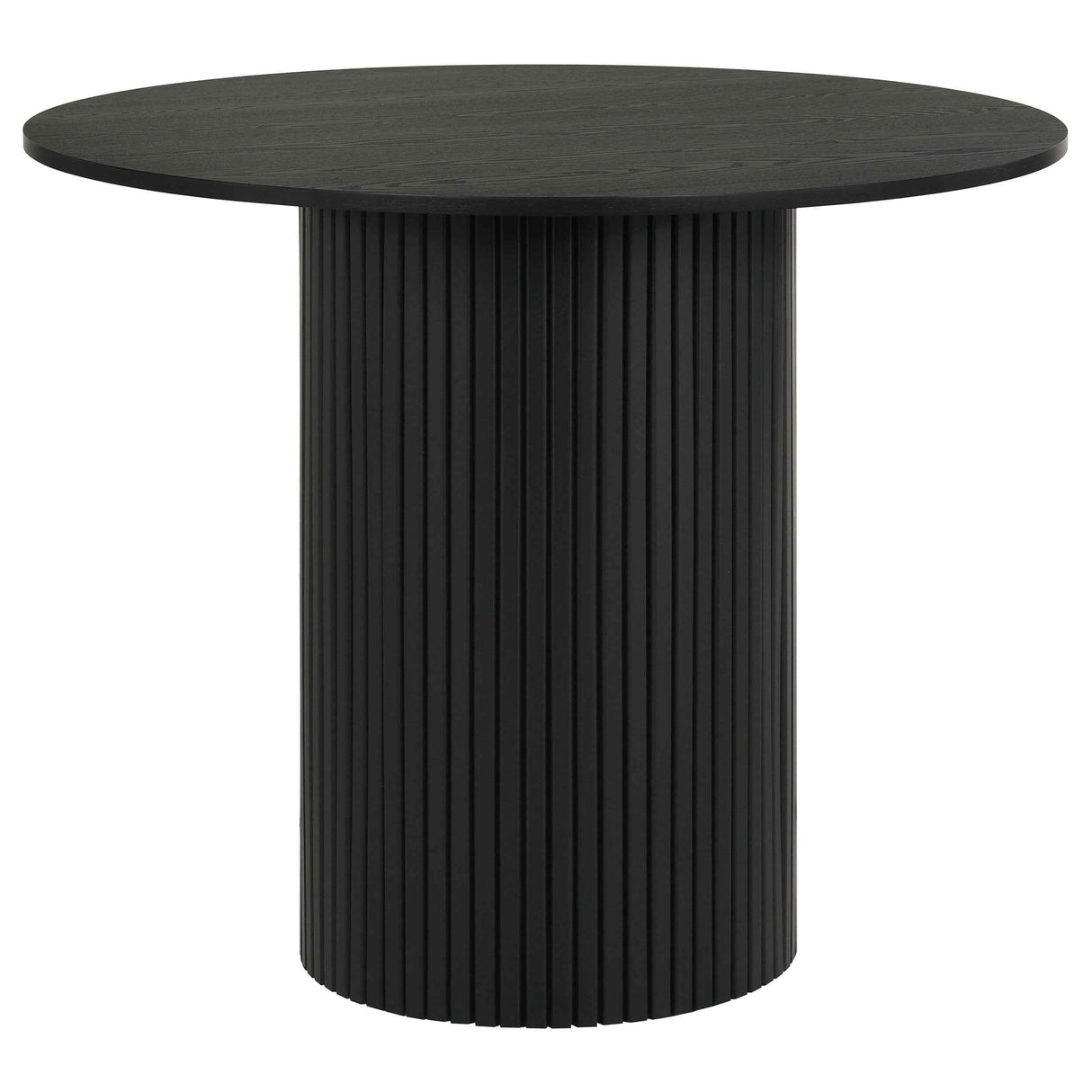 Hamlyn Cream/Black 5-piece Round Wood Counter Height Dining Set by Coaster at Eve Furniture