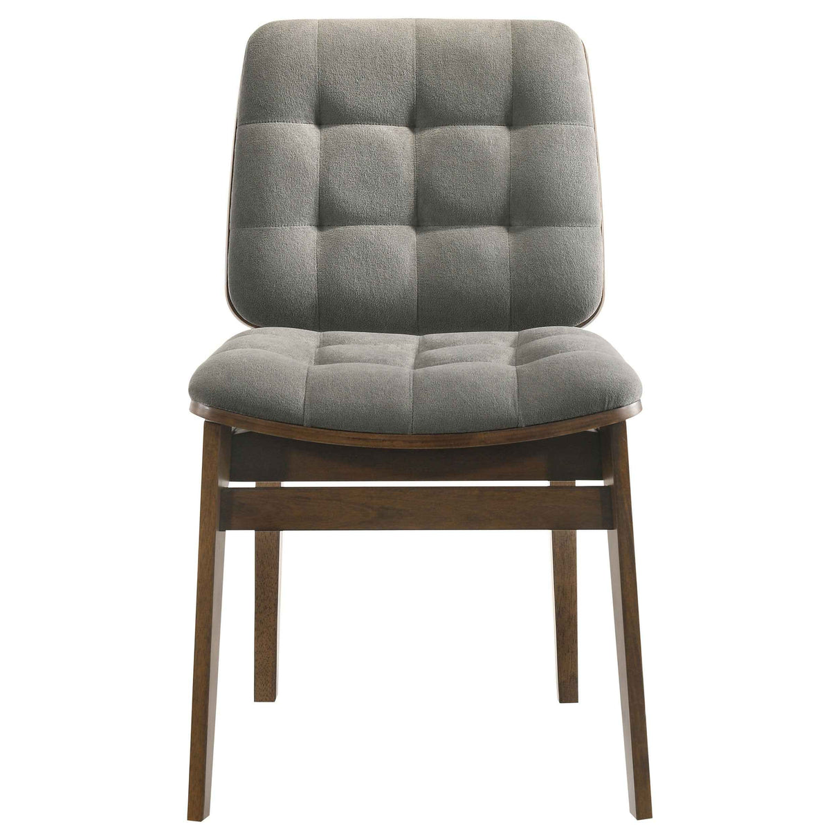 Hamlyn Grey/Walnut 5-piece Round Wood Dining Set by Coaster at Eve Furniture
