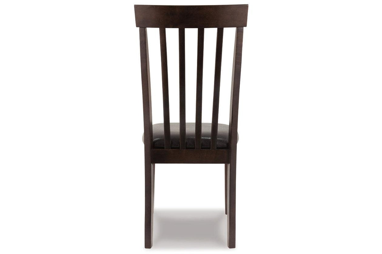 Hammis Dark Brown Dining Chair, Set of 2 by Ashley at Eve Furniture