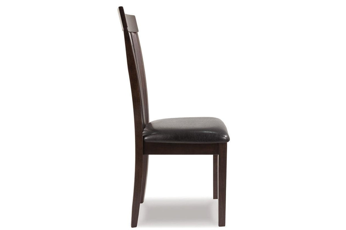 Hammis Dark Brown Dining Chair, Set of 2 by Ashley at Eve Furniture