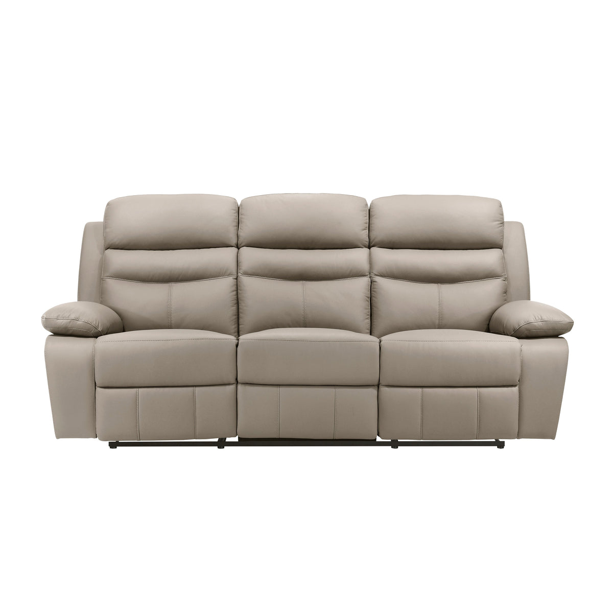 Hancock Latte 2-Piece Double Reclining Set by Homelegance at Eve Furniture
