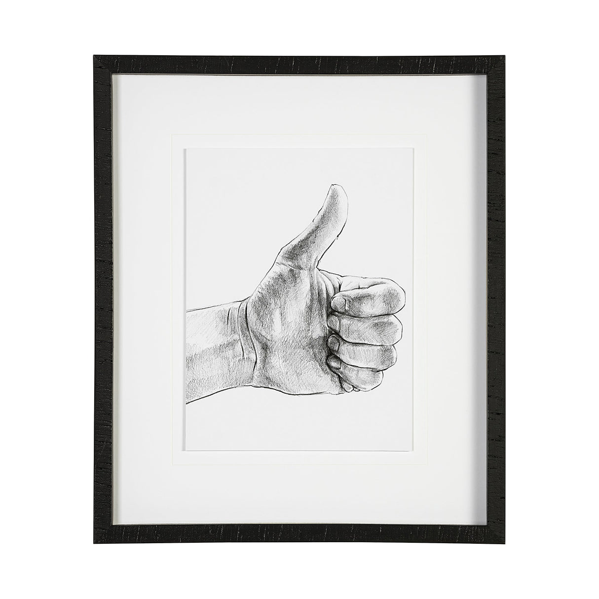 Hand Signs I by Jennifer Paxton Parker a Framed Art Print Matted under Glass by Mercana at Eve Furniture