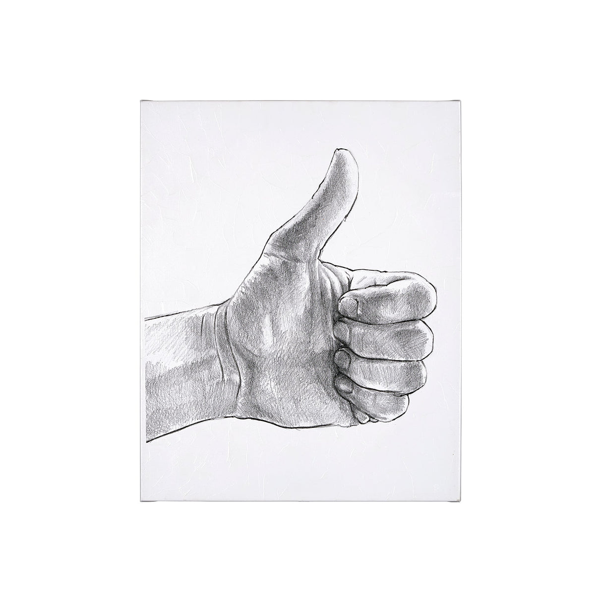 Hand Signs I by Jennifer Paxton Parker a Hand Embellished Textured Canvas by Mercana at Eve Furniture