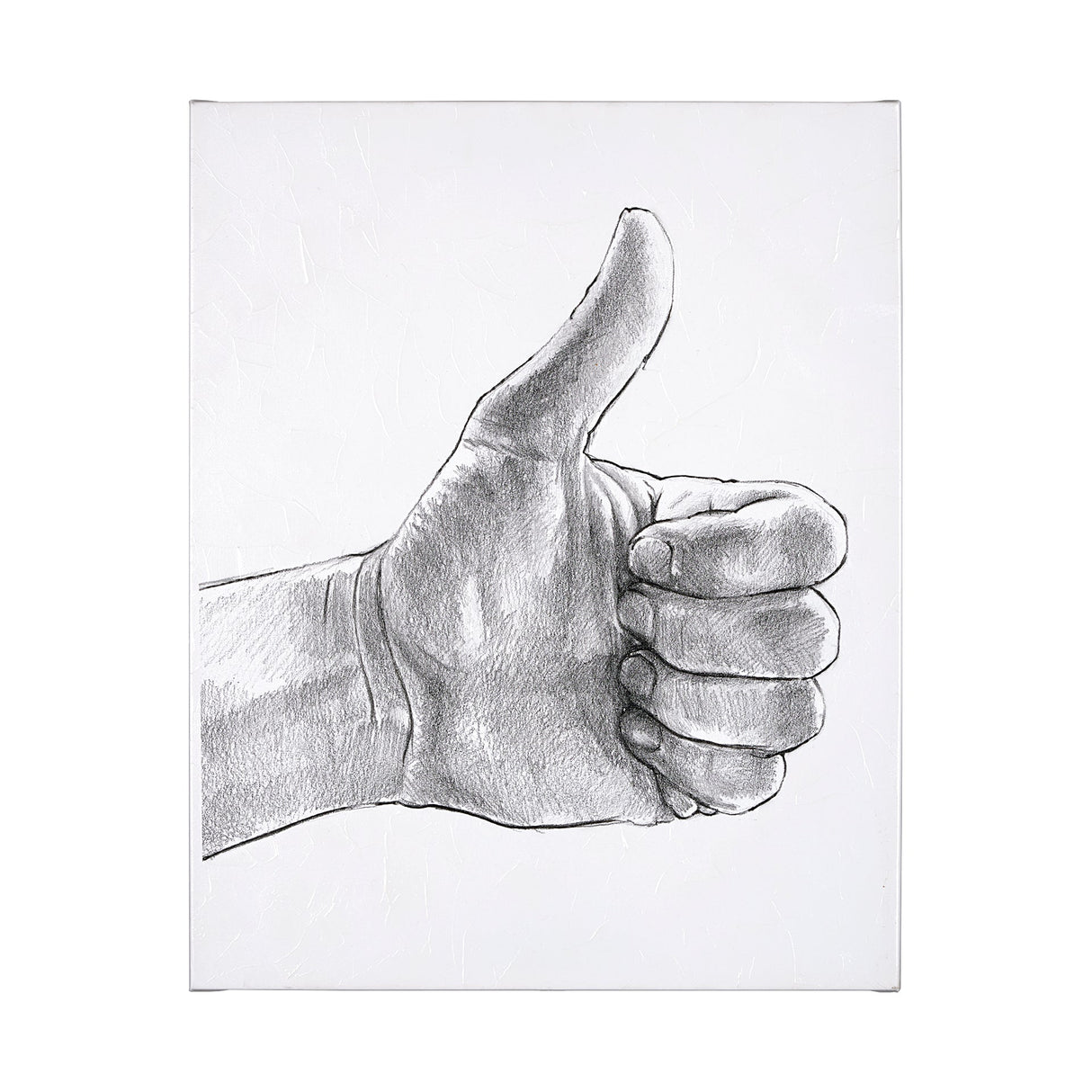 Hand Signs I by Jennifer Paxton Parker a Hand Embellished Textured Canvas by Mercana at Eve Furniture