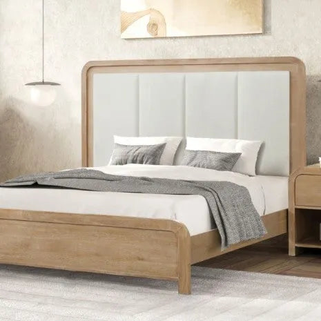 Handforth Natural 4-Piece Queen Bedroom Set by Furniture of America at Eve Furniture