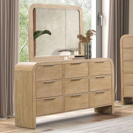 Handforth Natural 4-Piece Queen Bedroom Set by Furniture of America at Eve Furniture