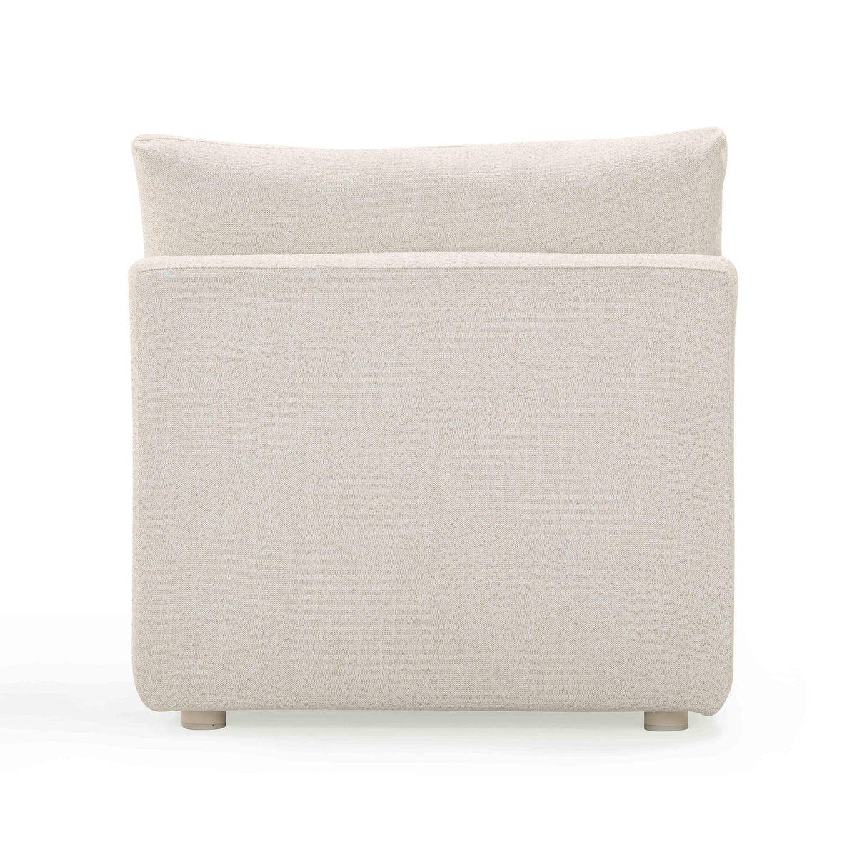 Hangover Cream Modular Outdoor Armless Chair by TOV Furniture at Eve Furniture