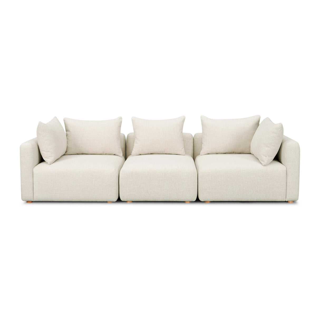Hangover Heavy Textured Fabric Sofa by TOV Furniture at Eve Furniture