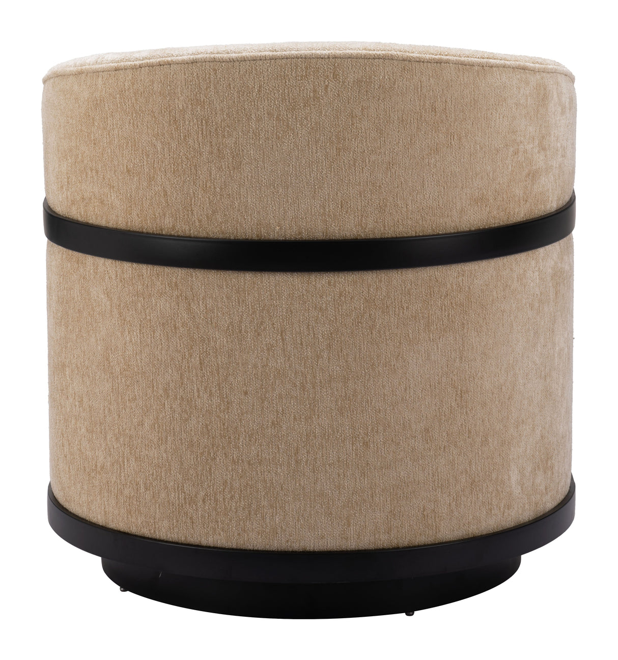 Hanko Golden Beige Swivel Chair by Zuomod at Eve Furniture
