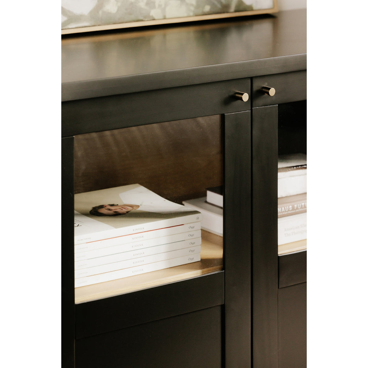 Hannah Black Sideboard by Moe's Home at Eve Furniture