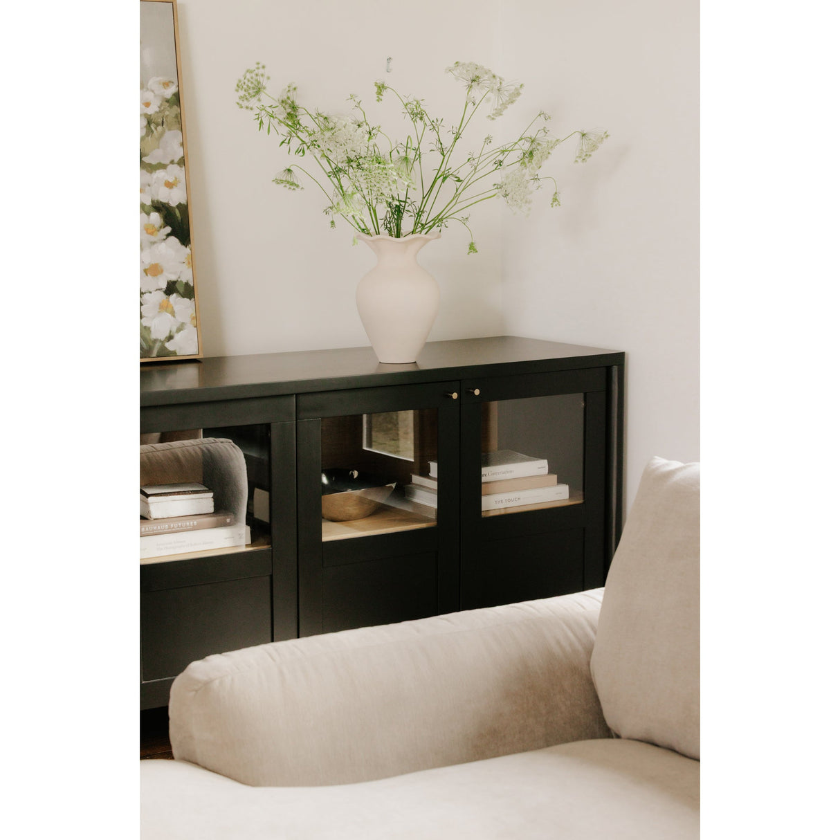 Hannah Black Sideboard by Moe's Home at Eve Furniture