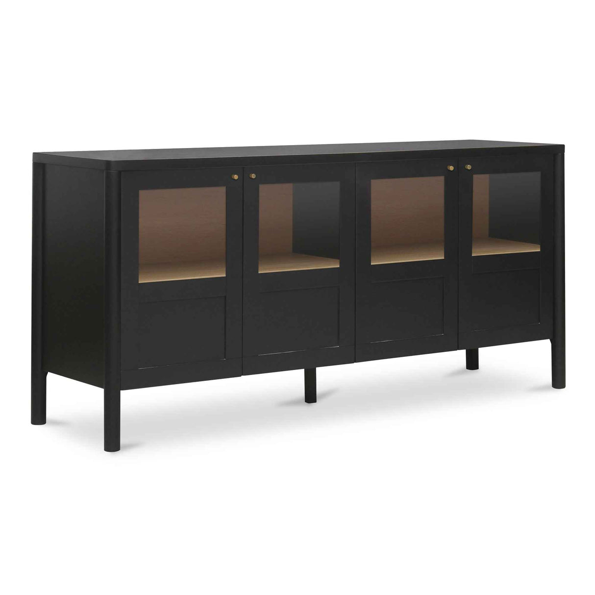 Hannah Black Sideboard by Moe's Home at Eve Furniture