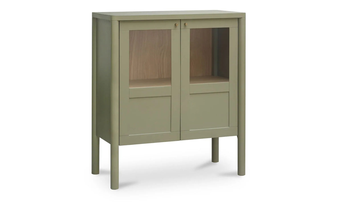 Hannah Cabinet Green by Moe's Home at Eve Furniture