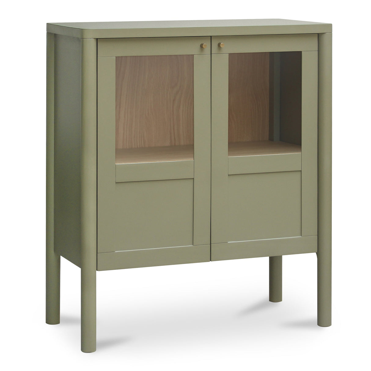 Hannah Green Cabinet by Moe's Home at Eve Furniture