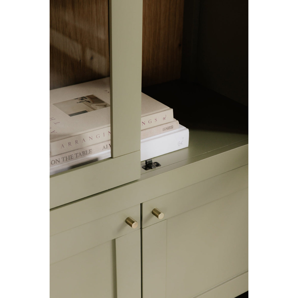 Hannah Green Tall Cabinet by Moe's Home at Eve Furniture