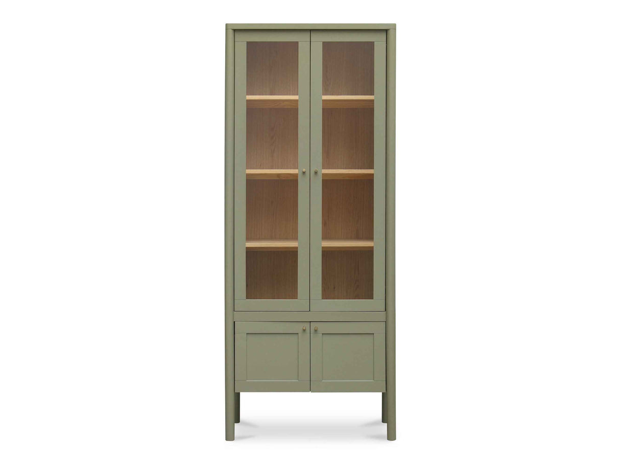 Hannah Green Tall Cabinet by Moe's Home at Eve Furniture
