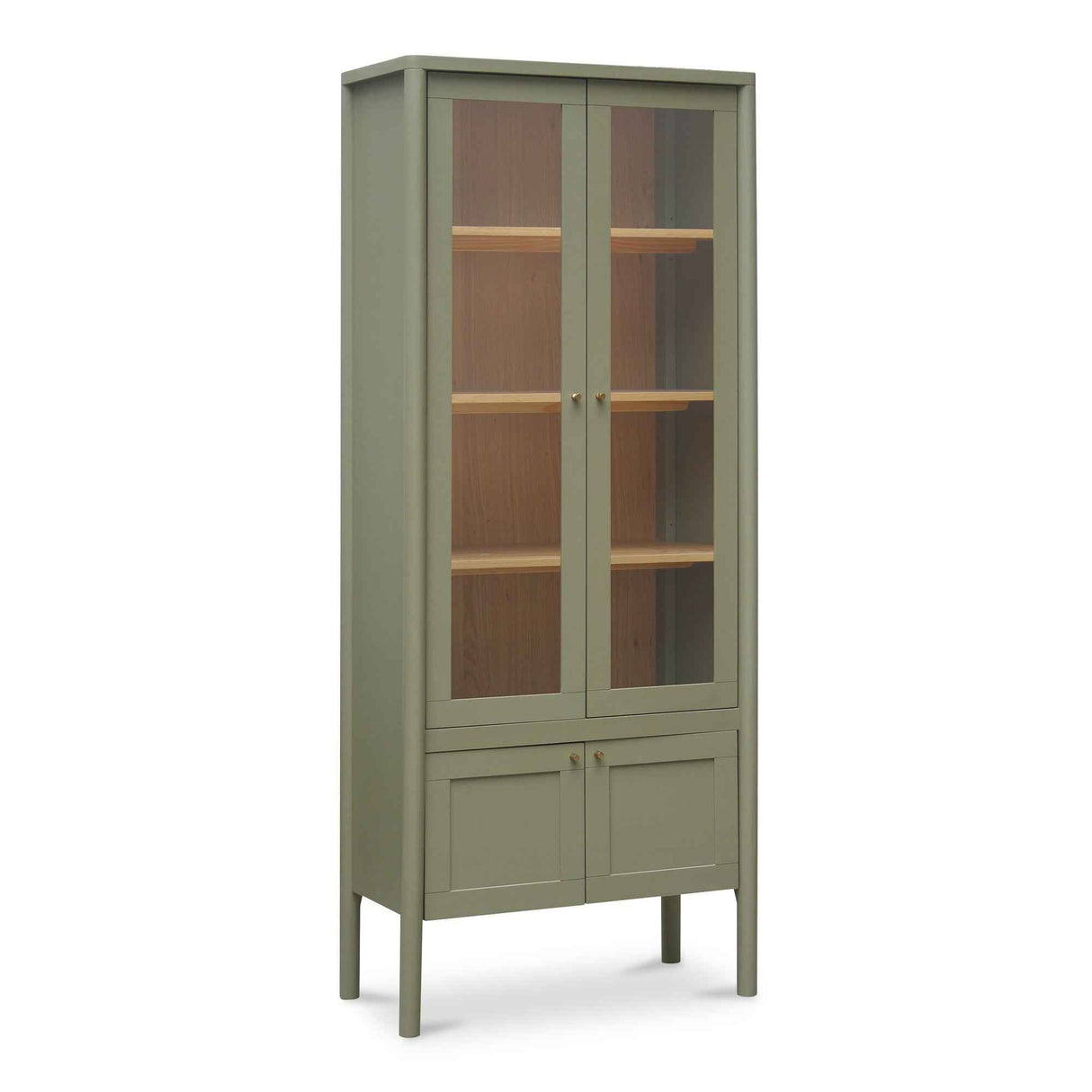 Hannah Green Tall Cabinet by Moe's Home at Eve Furniture