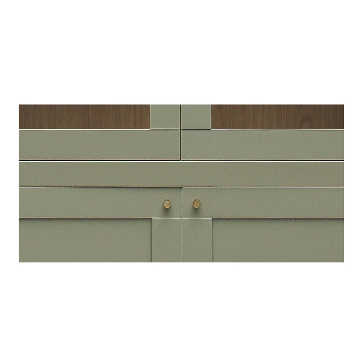 Hannah Green Tall Cabinet by Moe's Home at Eve Furniture