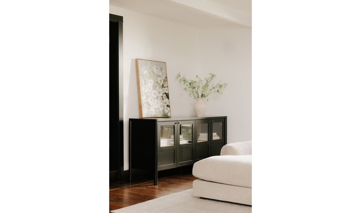 Hannah Sideboard Black by Moe's Home at Eve Furniture