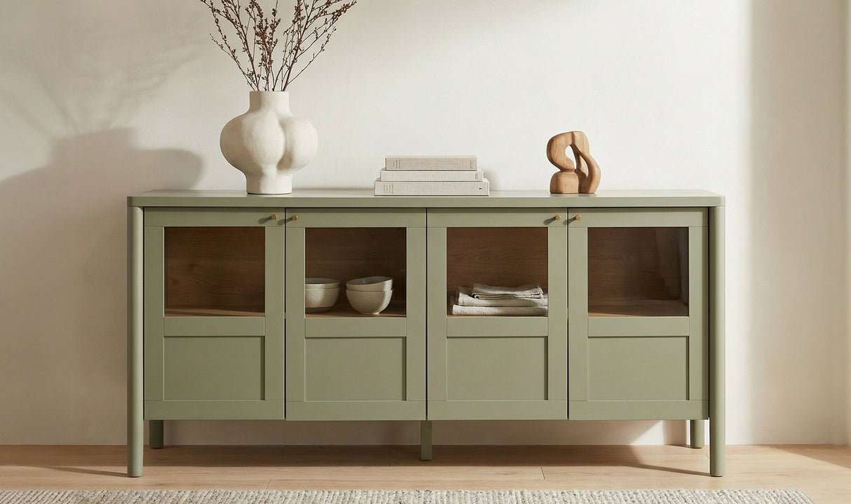 Hannah Sideboard Green by Moe's Home at Eve Furniture