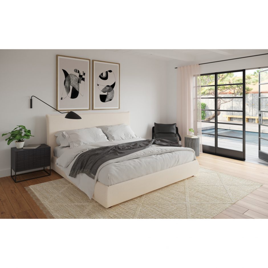 Happiness 1 Abstract Ink Print Wall Decor by Moe's Home at Eve Furniture
