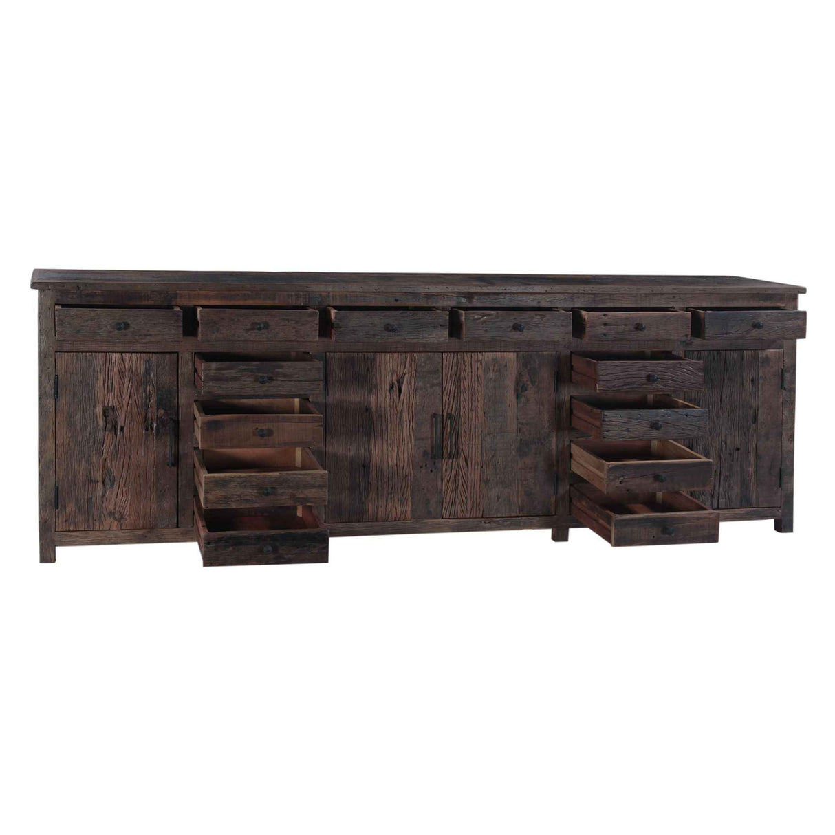 Harbor 109" Sideboard in Reclaimed Hardwood by Home Trends & Design at Eve Furniture