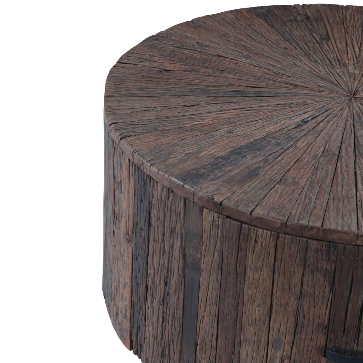 Harbor 32" Coffee Table with Storage Drawer in Reclaimed Hardwood by Home Trends & Design at Eve Furniture