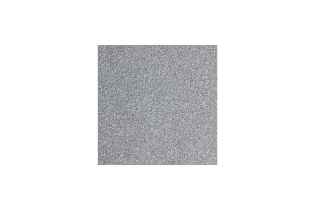 Harbor Court Gray Ottoman with Cushion by Ashley at Eve Furniture