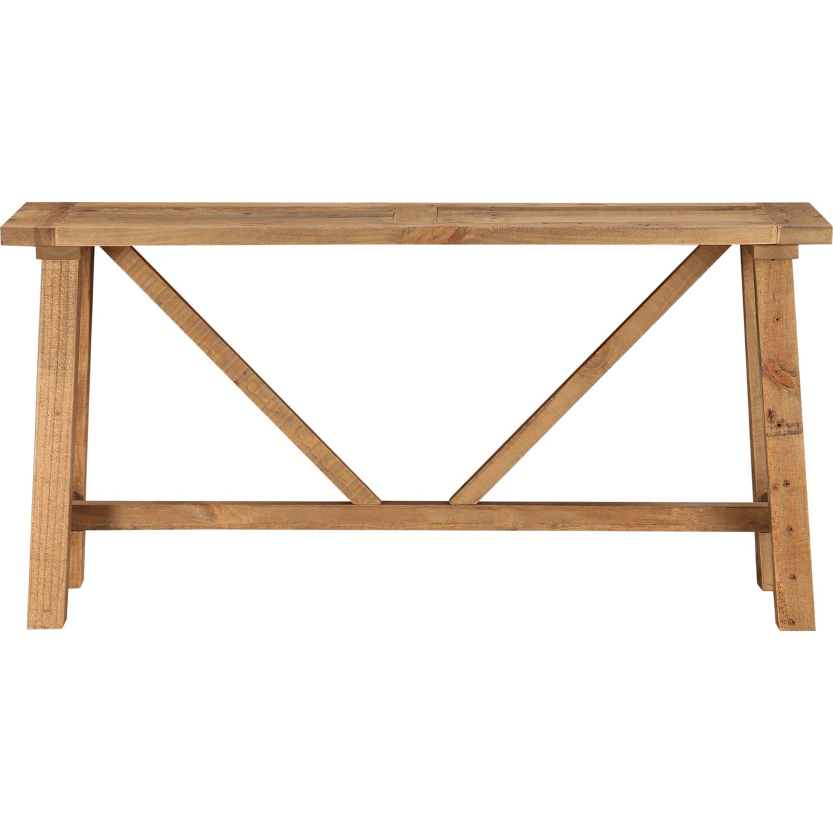 Harby Reclaimed Wood Console Table in Rustic Tawny by Modus Furniture at Eve Furniture