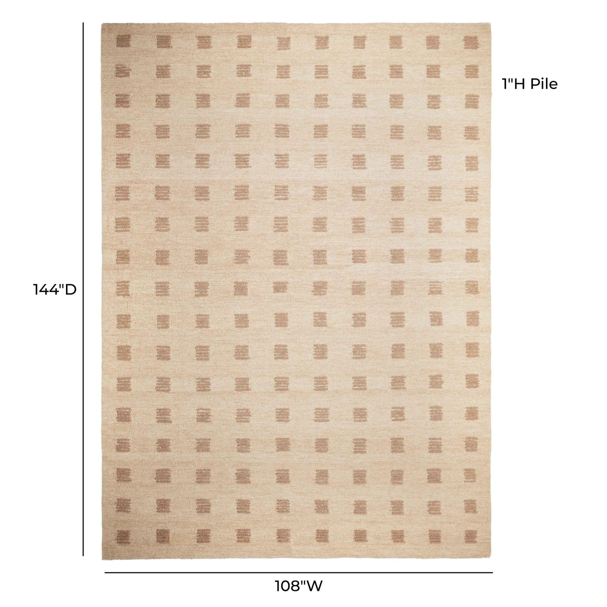 Hari Natural Hand-Tufted Rug by TOV Furniture at Eve Furniture