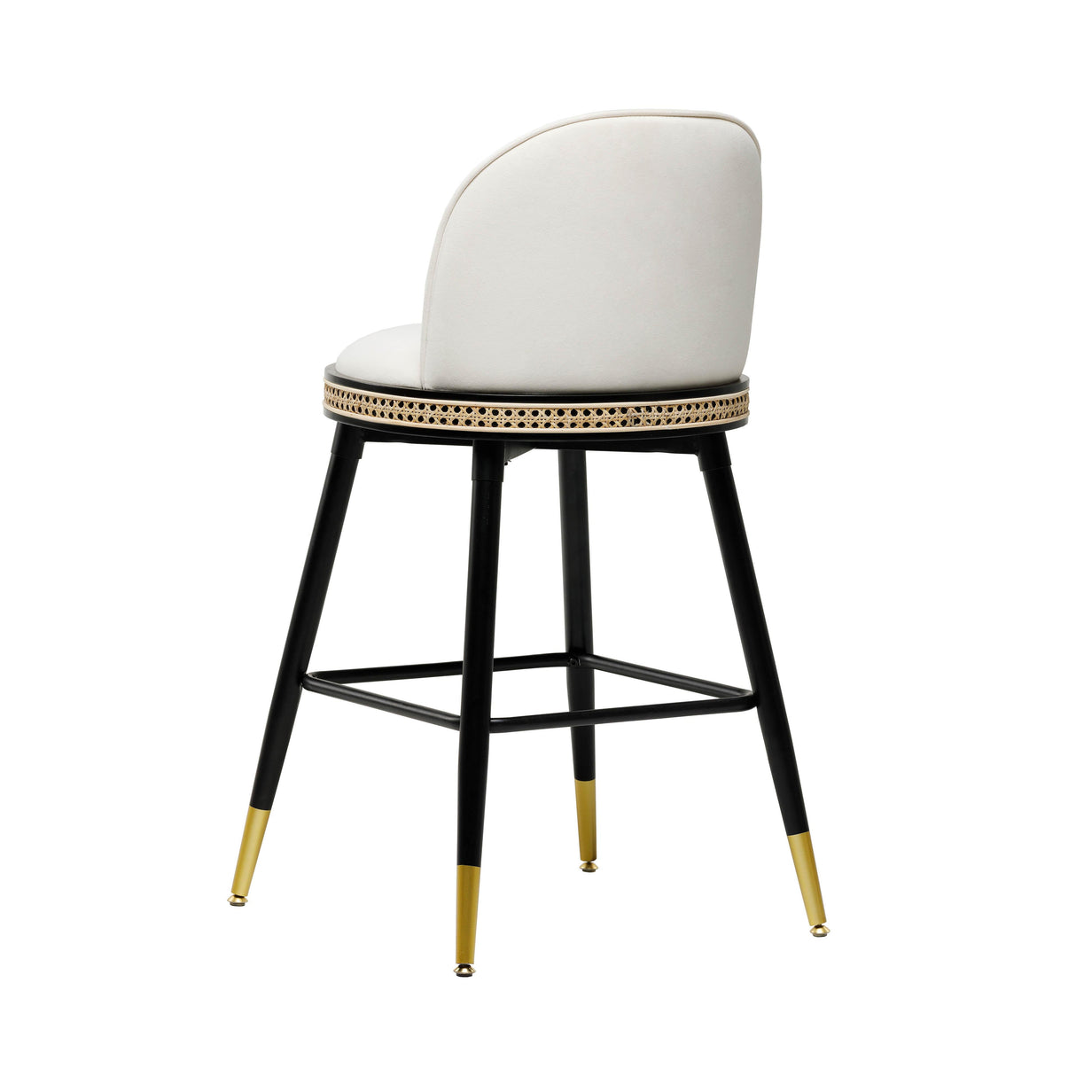 Harley Velvet Stool by TOV Furniture at Eve Furniture